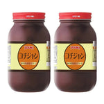 Youki Gochujang sweet and spicy miso sauce in a jar, Korean style dry grocery product with a red and white label.