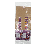 Spicy grilled squid seafood snack by BENTO, 4g packs, dry grocery snack with crispy, seasoned squid pieces in a colorful package.