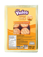 Violet Salted Cracker 1.3kg package, dry grocery snack with salted, crispy crackers from the VIOLET brand.