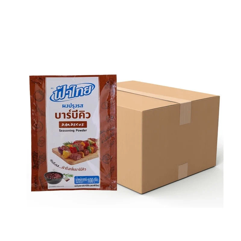 FATHAI Barbecue Seasoning Powder 100g, dry grocery, seasoned spice mix for grilling and barbecue dishes.