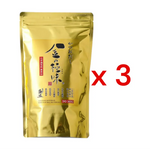 Moshio KIN NO Kiwami Bonito Dashi Stock tea-bag style with dried bonito flakes, ideal for Japanese cooking and soups.