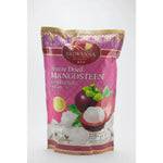 SRIWANNA Sriwanna G Freeze Dried Mangoteen in a clear container, showcasing vibrant dried mango slices for snacking or cooking.