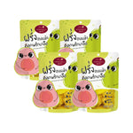 SRIWANNA Sriwanna Gold dried guava with chili and salt, 40g pack, displayed in a clear package with dried guava slices visible.