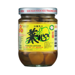 Sun Foods pickled lettuce in a jar, ready to add tangy flavor to salads and sandwiches.