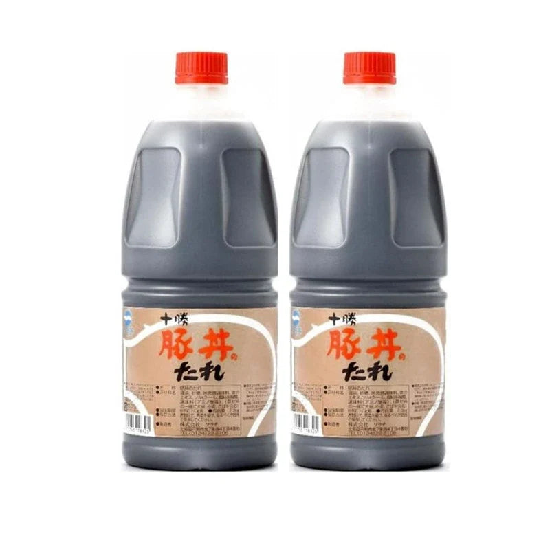 Sorachi Hokkaido Tokachi Butadon pork bowl sauce from SORACHI, dry grocery Japanese condiment in a jar with labels.