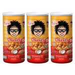 KOHKAE Kohkae Nut Coconut Milk Flavor dry snack packaging, 225g x 3, in colorful wrappers, suitable for desserts and confections.