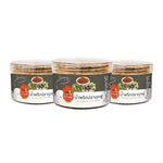 J-lek Jae Lek Fluffy Catfish Chili Paste in 40g plastic jar, dry grocery product with vibrant chili paste visible inside