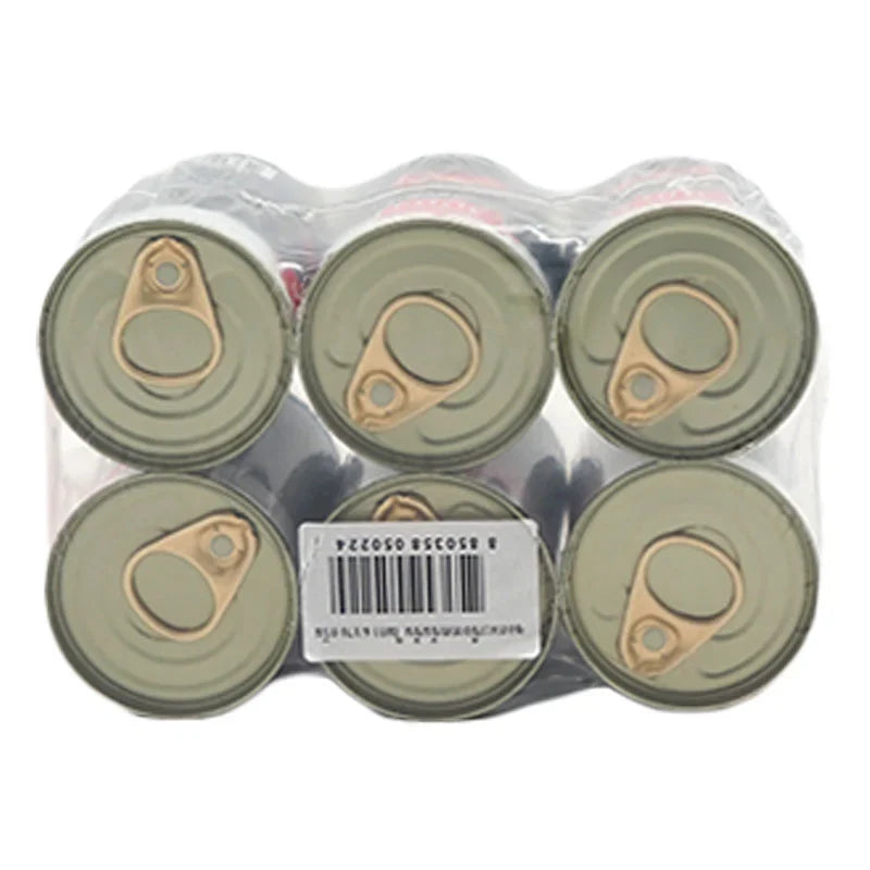 MICA Mica Tomato Paste 170g, six-pack, in a clear container, showcasing vibrant red tomato paste for cooking and recipes.