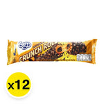 Gery Crunch Roll Chocolate Wafer 23g snack pack, crispy wafer with chocolate coating, displayed in a transparent wrapper.