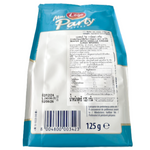 Lago wafer snack filled with vanilla cream, showcasing a crispy wafer exterior and creamy vanilla filling inside.