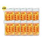 Rabbit Brand Yellow Chinese Noodles, 1kg, dry grocery product with thin, yellow noodle strands on a white background.