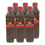 Six bottles of PA-THONG Patong Fermented, 500ml each, in clear packaging, showcasing the traditional dry grocery product.