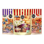 Nezline Nuts Crisps snack pack featuring crunchy nut-filled confectionery in a colorful package.