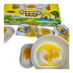 Neko-Kukki Flowing Egg snack confectionery in colorful packaging with a playful design, showcasing the unique egg-shaped treat.
