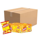 Grinny Waffle Crisp Butter Milk flavor snack pack, 18g x12, dry grocery confectionery with crispy waffle treats