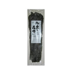 Daishu dried Odashi kombu kelp for side dishes and soup stock, showcasing thin, dark dried kelp strips in a package.