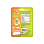 Party Jelly Green Plum P 6 pack, 100g each, green plum flavored dry snack from PARTY confectionery line.