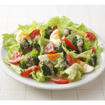 Kewpie Deep-Roasted Sesame Dressing 150ml bottle, Japanese dry grocery condiment with rich roasted sesame flavor.