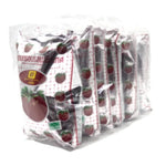 FF Snack Tomato Flat 28g, a colorful package of dried tomato snack, shown in a six-pack box for convenient snacking.