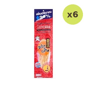 Bento Seafood Snack Japanese Soy Sauce Flavor 15 g – 6 Packs
