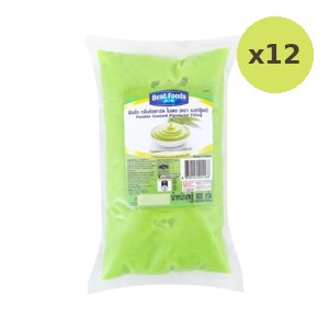 Bestfoods Pandan Custard Flavoured Filling 900 g – 12 Packs