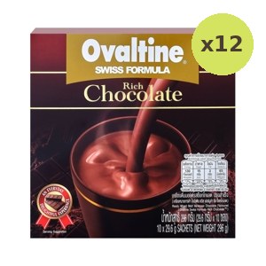 Beverages Malt Ovaltine Swiss Rich Chocolate 29 6 g – 12 Packs