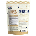 Nezline Nougatto peanut nougat snack with creamy texture and crunchy peanuts, packaged in a clear wrapper.