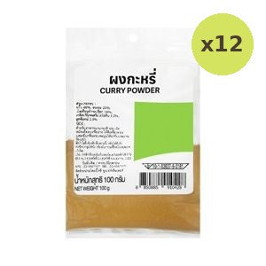 Big C Curry Powder 100 g – 12 Packs