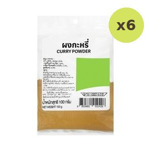 Big C Curry Powder 100 g – 6 Packs
