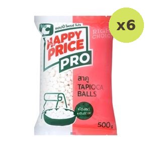 Big C Happy Price Pro Sago Large 500 g – 6 Packs