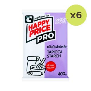 Big C Happy Price Pro Tapioca Starch 400 g – 6 Packs