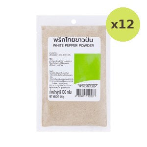 Big C White Pepper Powder 100 g – 12 Packs