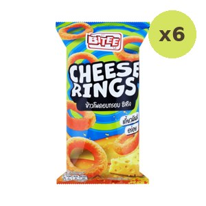 Bitee Cheese Ring 60 g – 6 Packs