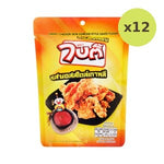Bitee Crispy Chicken Skin Korean Style Sauce Flavor 35 g – 12 Packs