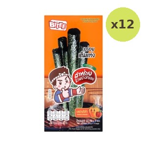 Bitee Grilied Seaweed Paprika Flavoured 2 5 g – 12 Packs
