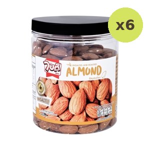 Bitee Roasted Almonds 400 g – 6 Packs