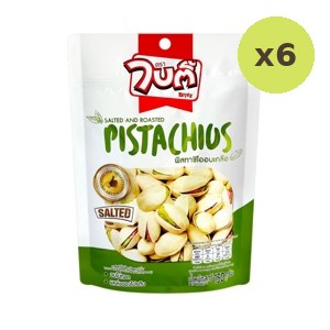 Bitee Salted And Roasted Pistachioss 150 g – 6 Packs