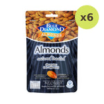 Blue Diamond Natural Roasted Almonds 150 g – 6 Packs