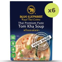 Blue Elephant Tom Kha Paste 70g – 6 Packs