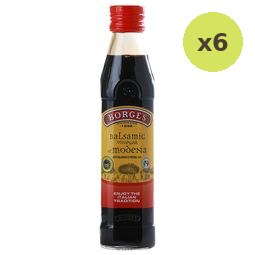 Borges Balsamic Vinegar of Modena 250ml – 6 Packs