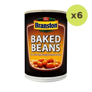 Branston Baked Beans In Tomato Sauce 410 g – 6 Packs