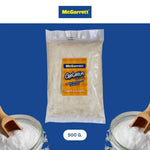 Mcgarrett Gelatin 500g dry grocery product showing a clear package of gelatin powder with branding and packaging details.