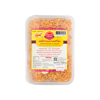 Somjit crispy noodle snack with cashews, bakery product featuring golden, crunchy noodles mixed with cashew nuts