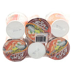 Quick Waiwai Cup Instant Noodle Tom Yum Kung, 60g x6, dry grocery product with spicy Thai flavor in a packaged cup.