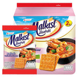 MALKST Malkist Tom Yum crackers in 15.5g package, crispy snack from the dry grocery snack and confectionery category.