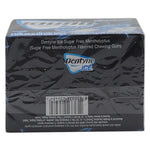 Dentyne Ice gum package with 20 pieces, DENTYNE brand, featuring cooling mint flavor and snack-sized confectionery packaging.