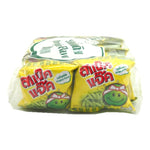 Snack Jack Green Pea snack package, 15g x12 packs, dry grocery snack, crunchy green pea snack from SNACK JACK.