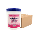 Uncle Barns Whole Vanilla Powder in 1000g container, dry grocery product with vanilla powder visible in a clear jar.