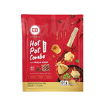 EB Hotpot Combo with Mala Soup, 600g, dry grocery product featuring spicy mala flavor in a ready-to-cook hotpot package.