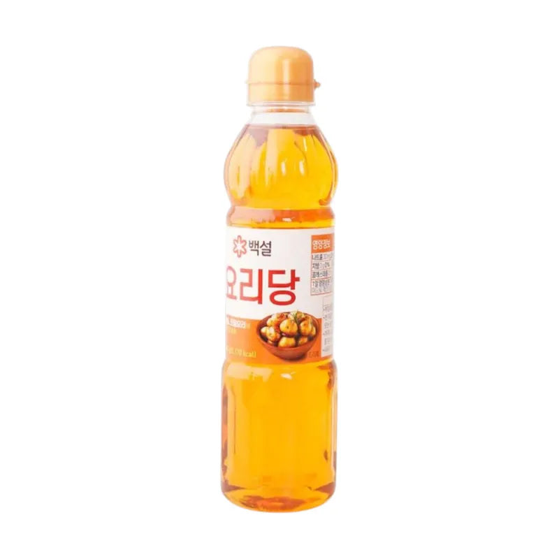 Beksul Cooking Syrup 700g jar, a dark, viscous syrup for cooking and baking, shown in a clear glass container.